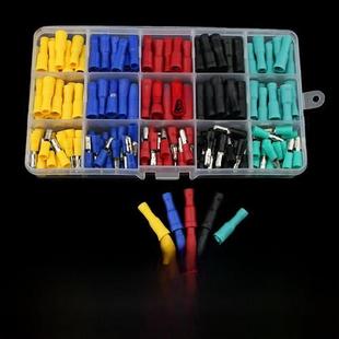 端子座公母插件线连接器连接器快速接线耳绝缘冷压插件铜鼻