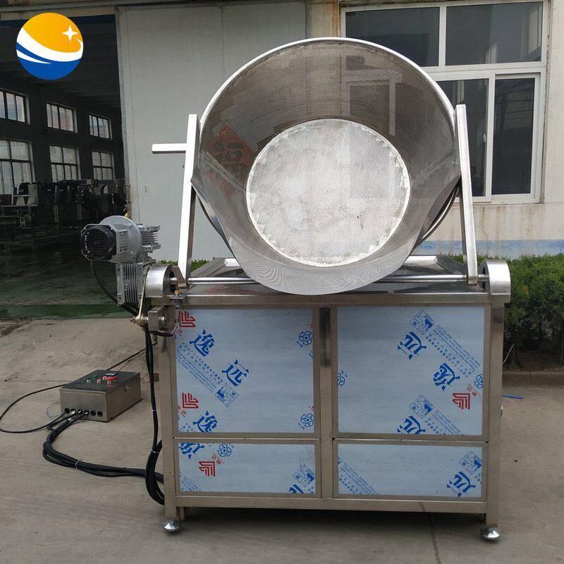 沙琪玛猫耳朵江米条油炸机 豆腐干豆腐泡油炸机 黄花鱼带鱼油炸机