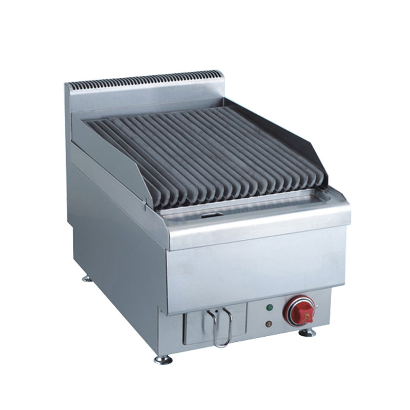 jus-th40商用火山石电烧烤炉加厚台式烧烤机烤鸡翅烤生蚝机