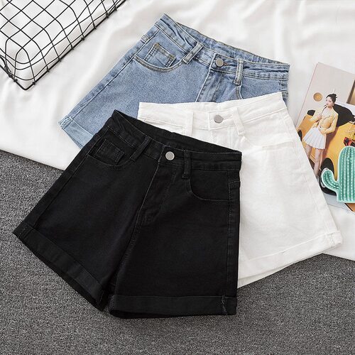 HighWaistDenimShorFV