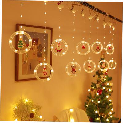 Christmas lights String cartoon curtain lights LED decorativ