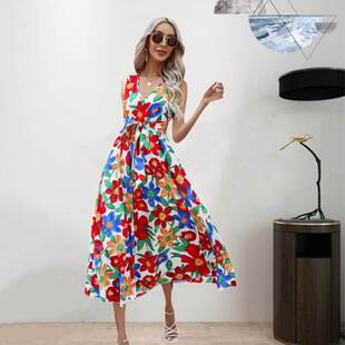 2023 Dress Women Fashion Summer Sexy Beach holiday Dresses