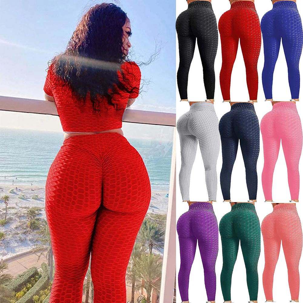 S-XXXL plus-size women's butt lifting yoga pants大码瑜珈裤