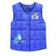 秋冬新款 马夹保暖背心坎肩 儿童马甲羽绒棉棉服中小大童男女童装