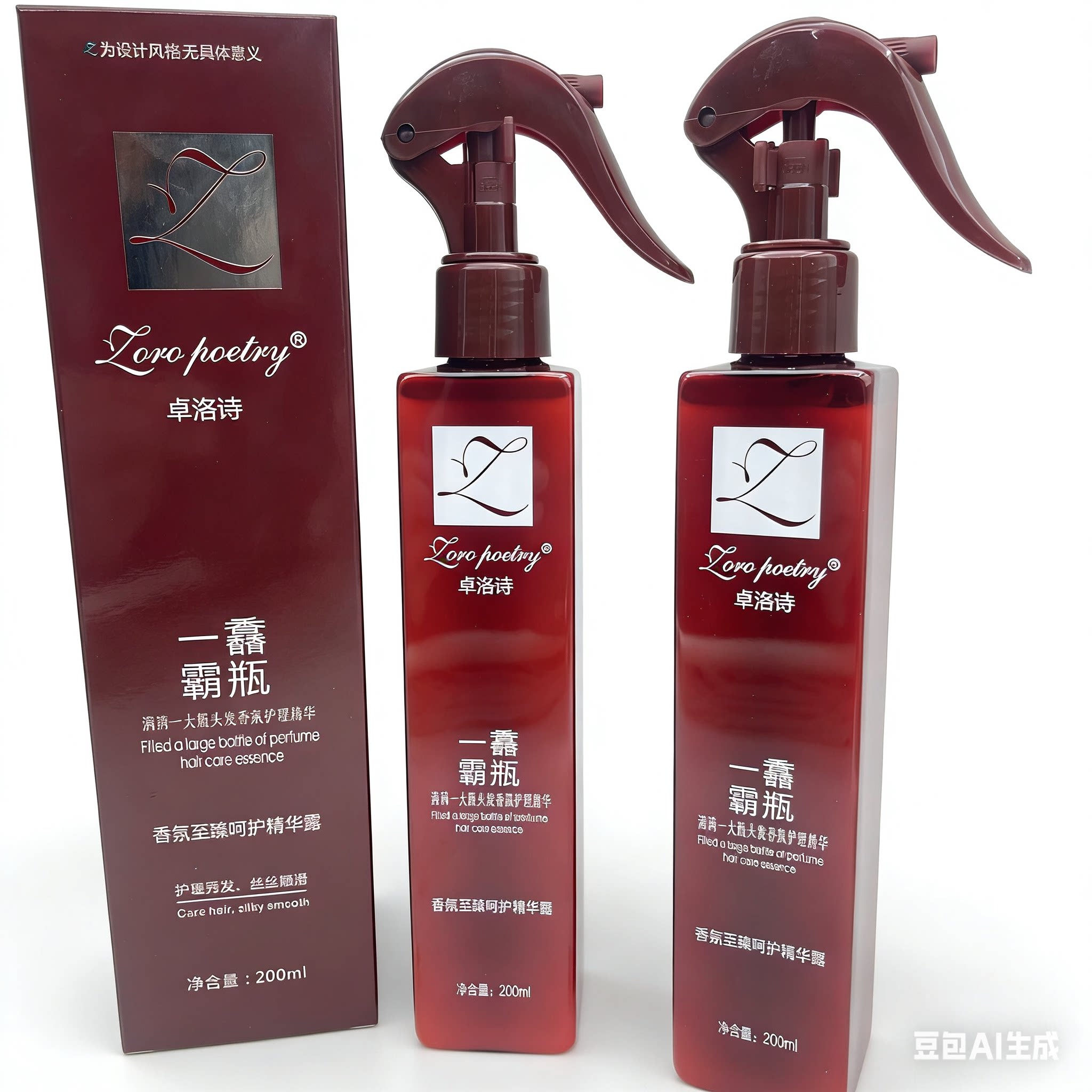 卓洛诗一馫霸瓶喷雾修护顺滑防静电毛躁懒人免洗护发精油香氛精华