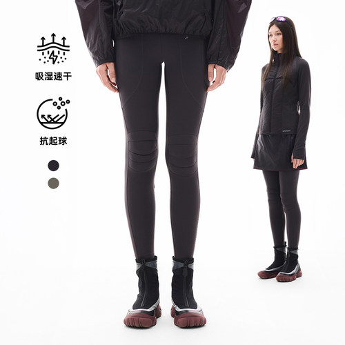 充棉瑜伽裤吸湿速干保暖紧身裤