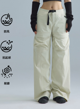 【户外机能】UPON PRO 防风防泼水防油工装裤男女同款