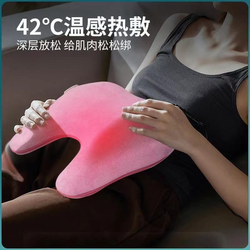 颈椎按摩器智能按摩枕腰靠背部颈部脖子颈椎腹部肩部揉捏按摩仪