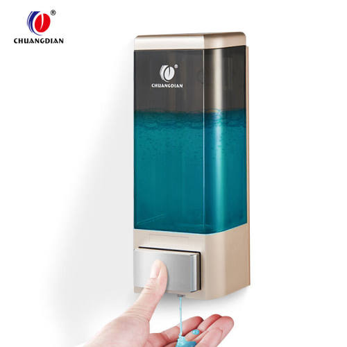 创点（CHUANGDIAN）壁挂式皂液器浴室洗发沐浴露液盒1012D(500ml)