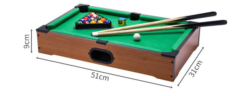 领豪迷你台球桌家用儿童玩具小型大号小号mini桌球12岁家庭微型小