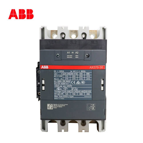 ABBAX系列接触器；AX370-30-11-80*220-230V50Hz/230-240V60Hz