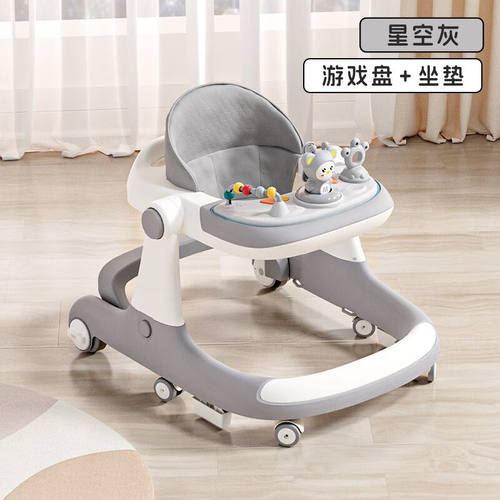 巧乐熊学步车防o型腿婴儿手推车宝宝2023款儿童小孩多功能起步车