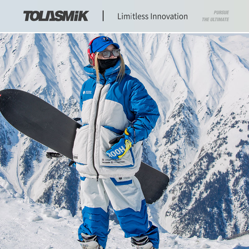 tolasmik24新款滑雪羽绒服套装