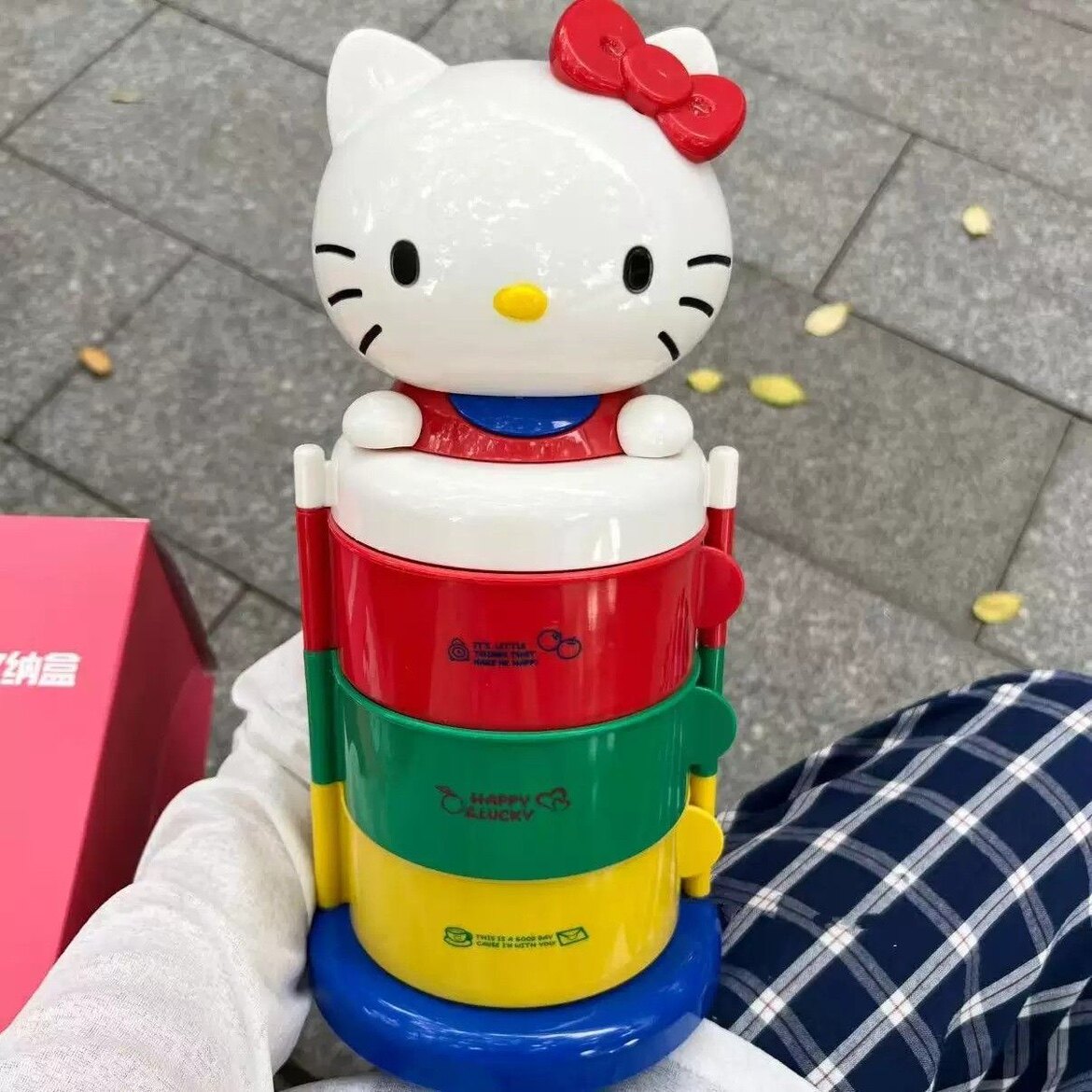 HelloKitty收纳盒旋转
