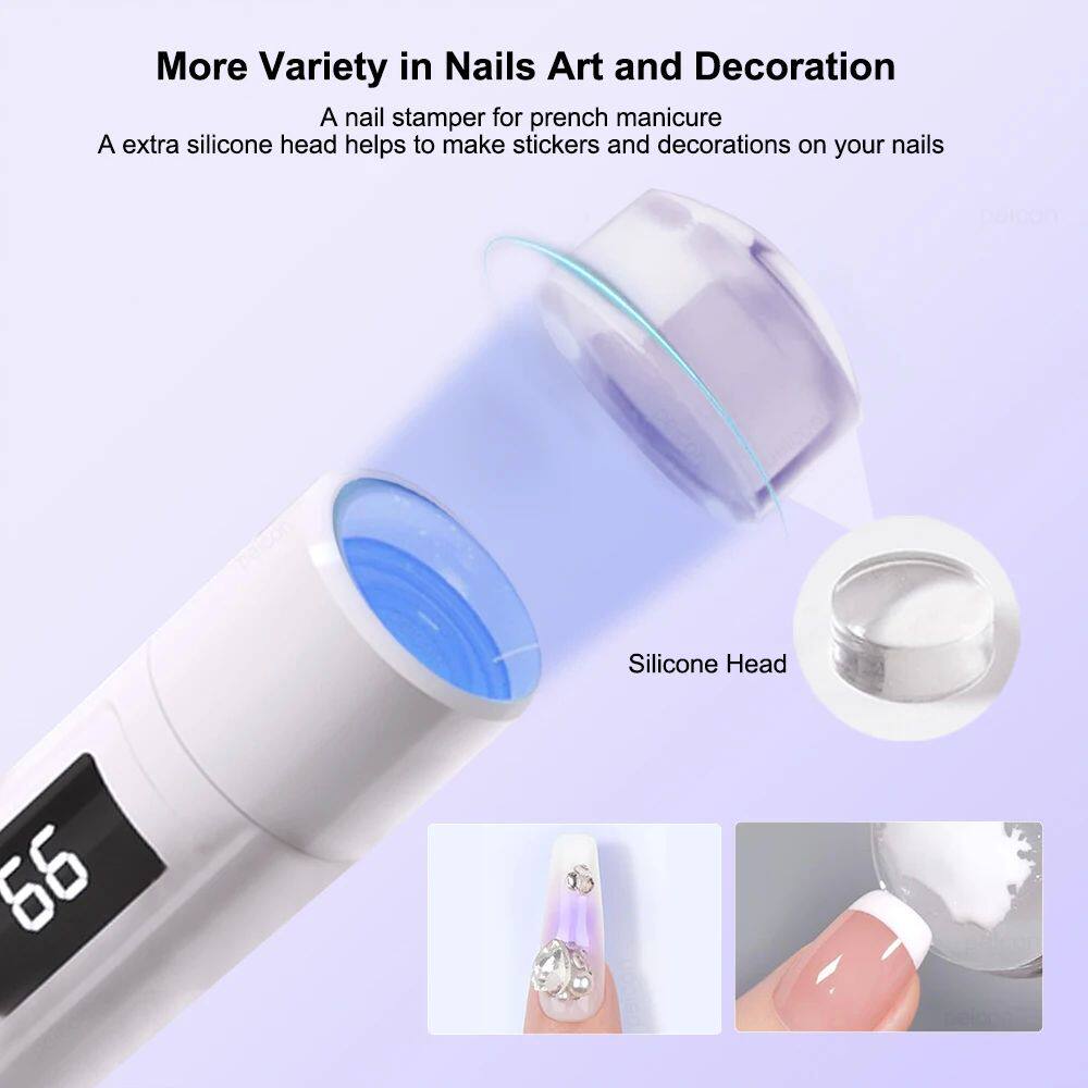 Mini UV LED Nail Lamp Dual Light Source for All Gels - Product image 3