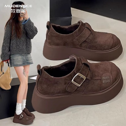 全包勃肯鞋女舒适显脚小一脚蹬