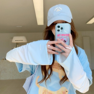 套女夏季 开车骑行紫外线时尚 薄款 喇叭袖 护手臂 宽松大码 冰丝防晒袖