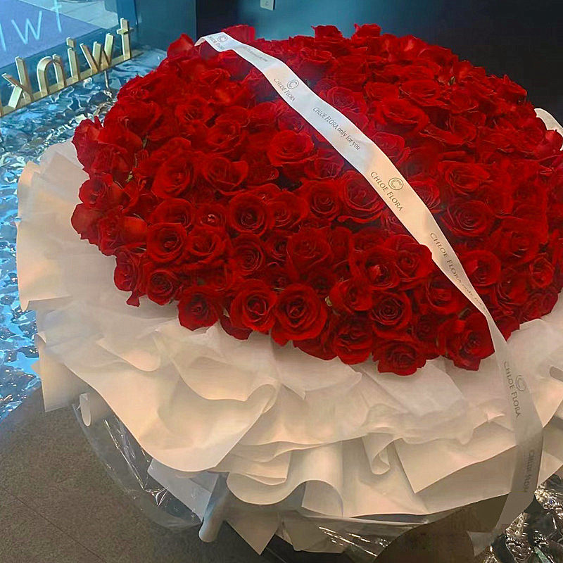 生日玫瑰花束鲜花速递全国同城配送女友长辈北京上海广州杭州