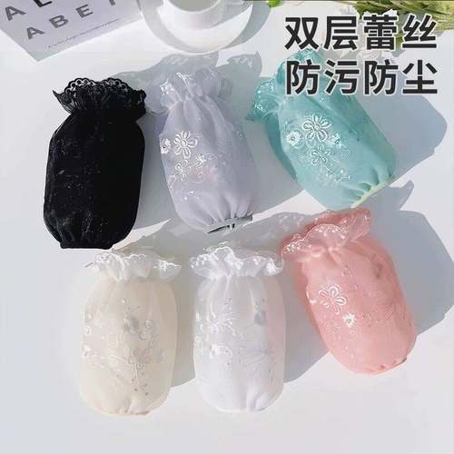 袖套女2025新款高颜值蕾丝短款