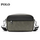 简约时尚 Polo斜挎包品牌男士 单肩包2024春夏撞色新款 邮差包挎包