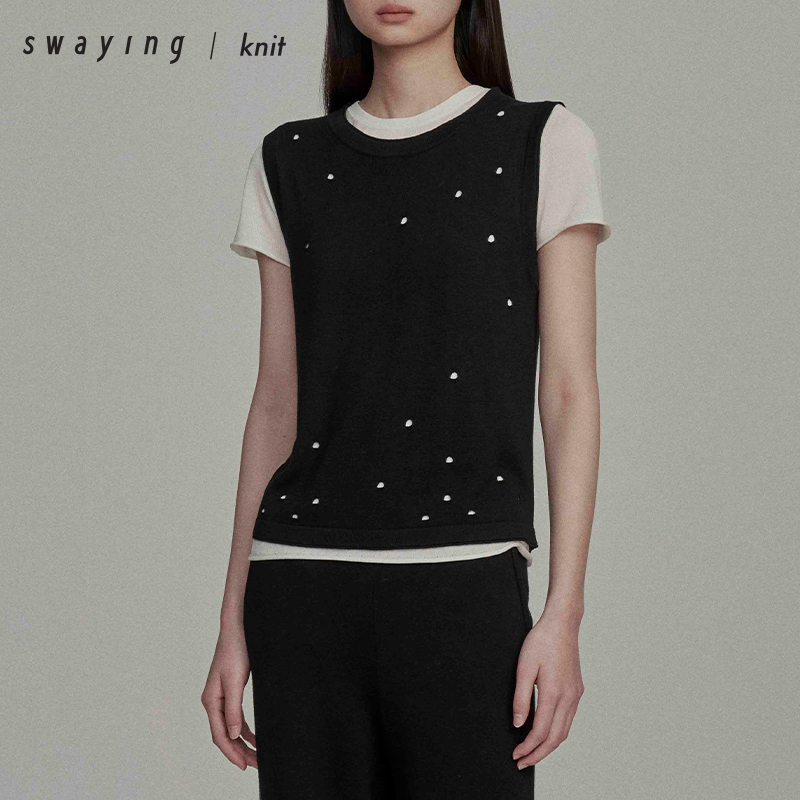 SWAYING官方竹羊绒坦克背心