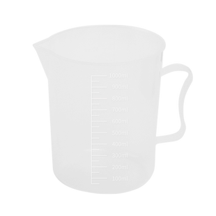 优质塑料带刻度量杯 容量毫升 溶液杯300ml 500ml 1000ml烘焙工具