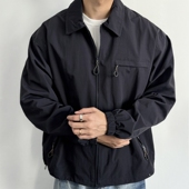 纯色轻户外工装 ONUN美式 三防复古休闲翻领教练夹克秋季 冲锋衣外套