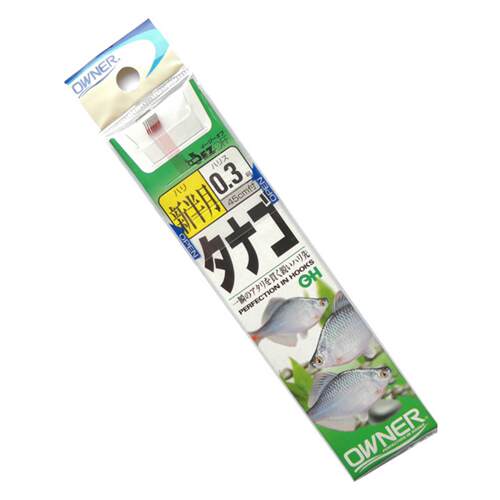 欧娜鳑鲏鱼钩线组新半月小物钩溪流子线加鱼钩OWNER石斑麦穗白条