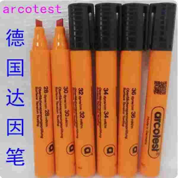 达英笔32德国arcotest达因笔34塑料薄膜玻璃张力电晕测试笔36号38