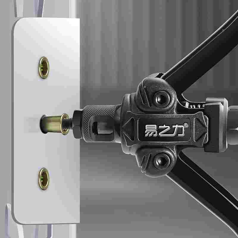 易之力螺母枪铆钉帽钉枪工具压铆拉姆M3-M6-M12手动工业级拉铆枪