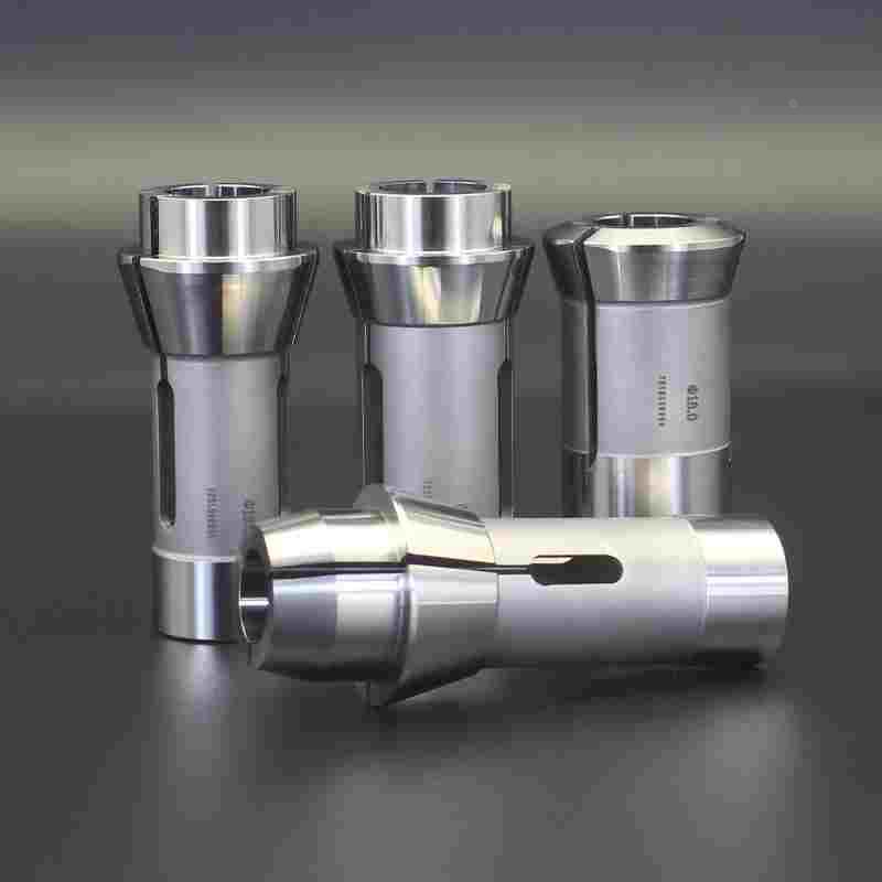 气动高精度数控走心机弹性弹簧夹头标准野村津上非标圆孔车床筒夹