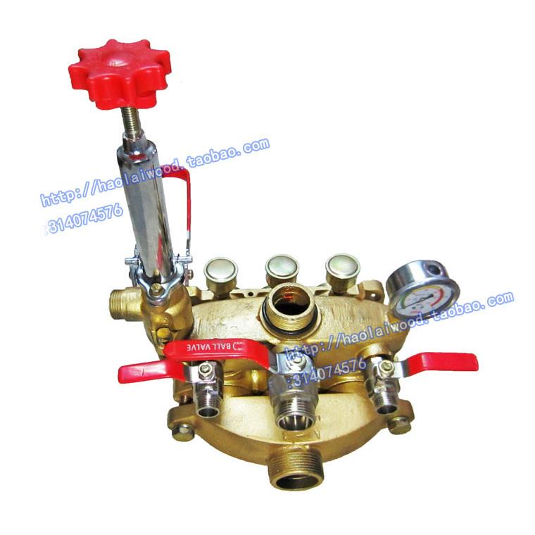 120农用5200型340柱塞泵头4500气瓶压力表调压阀缸体4800四大件80