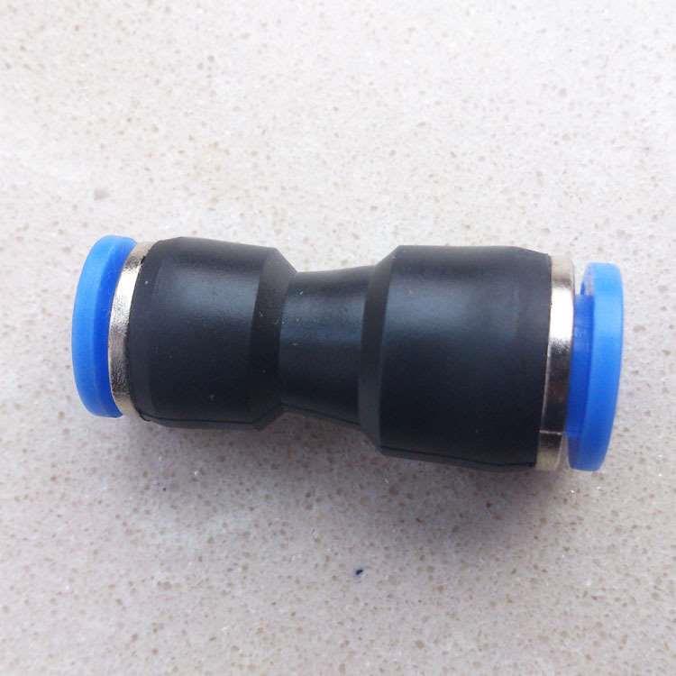 变径塑料接头 大小头 插管快速接头 气管大小头 直通4 6 8 10 12
