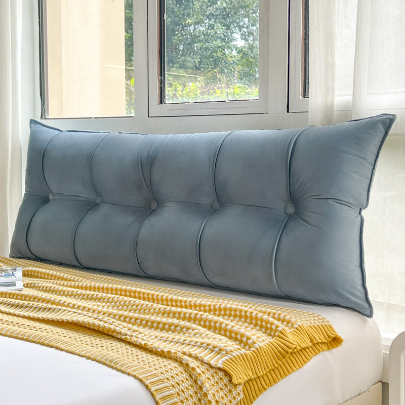 轻奢床头靠枕2025新款护腰靠垫喂奶软包靠背高端榻榻米软包可拆洗,居家布艺,床头靠垫,淘宝优惠券,粉丝福利购,淘宝优惠卷