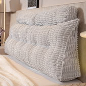 三角床头靠垫护颈护腰防撞软垫沙发飘窗大靠枕榻榻米软包靠背高端