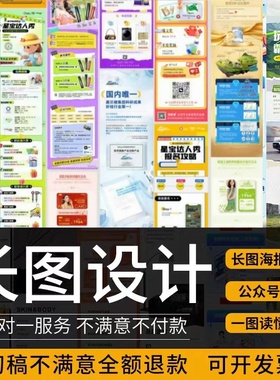 公众服务号推文撰写编辑排版代写文章文案创作长图设计排版制作