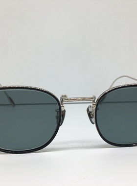 SCREWTISAN ST8039银色合金复古框太阳镜墨镜男女通用