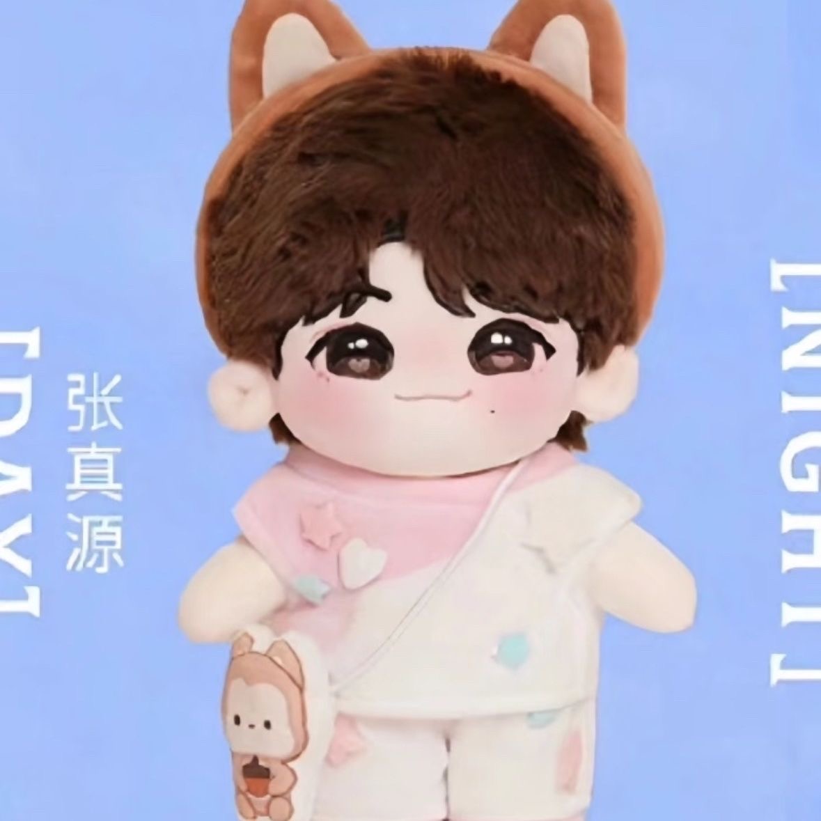 三专隐藏款时代少年团棉花娃娃张真源20cm属性棉花娃娃正品