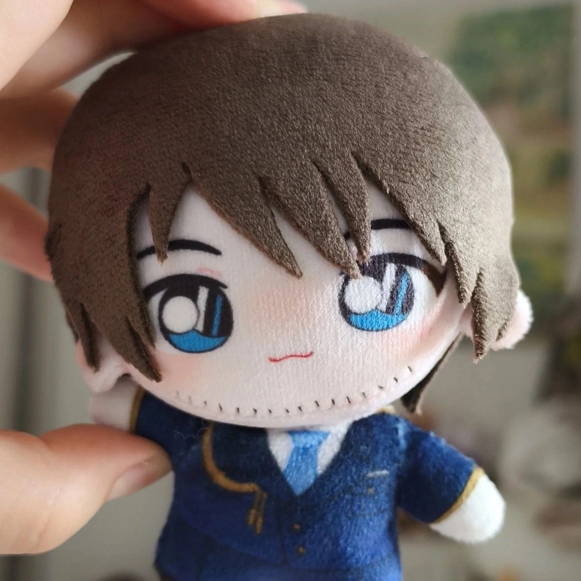 诸伏景光同款努努hiro警校玩偶棉花娃娃毛绒公仔挂件fufu柯南可爱