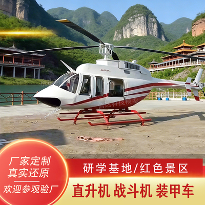 定制大型直升机贝尔407罗兵逊R44