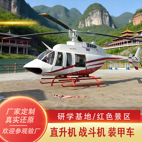 定制大型直升机贝尔407罗兵逊R44
