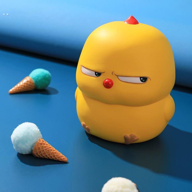 窝比鸡斜眼小黄鸡慢回弹不服气倔强菲比捏捏乐网红发泄解压玩具