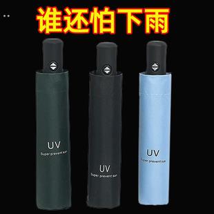 晴雨两用男女折叠手动雨伞商务防晒抗UV遮阳遮阳伞