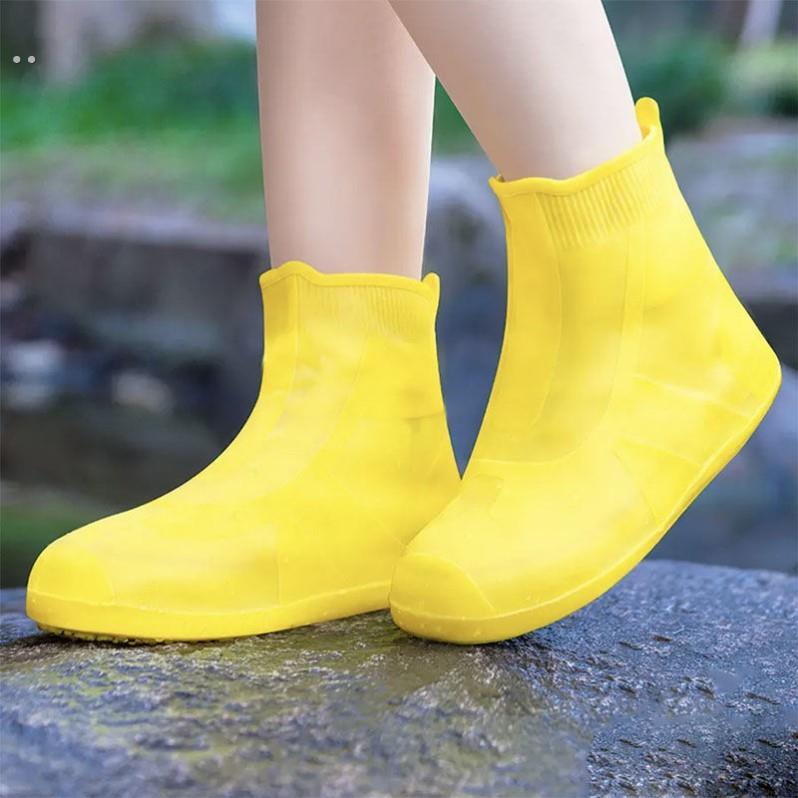 雨鞋男女款鞋套外穿防水防滑防雨水鞋加厚耐磨硅胶秋冬下雨天雨靴