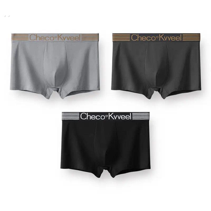 6条装男士内裤男石墨烯抗菌平角裤衩男生纯棉新款中腰四角短裤男