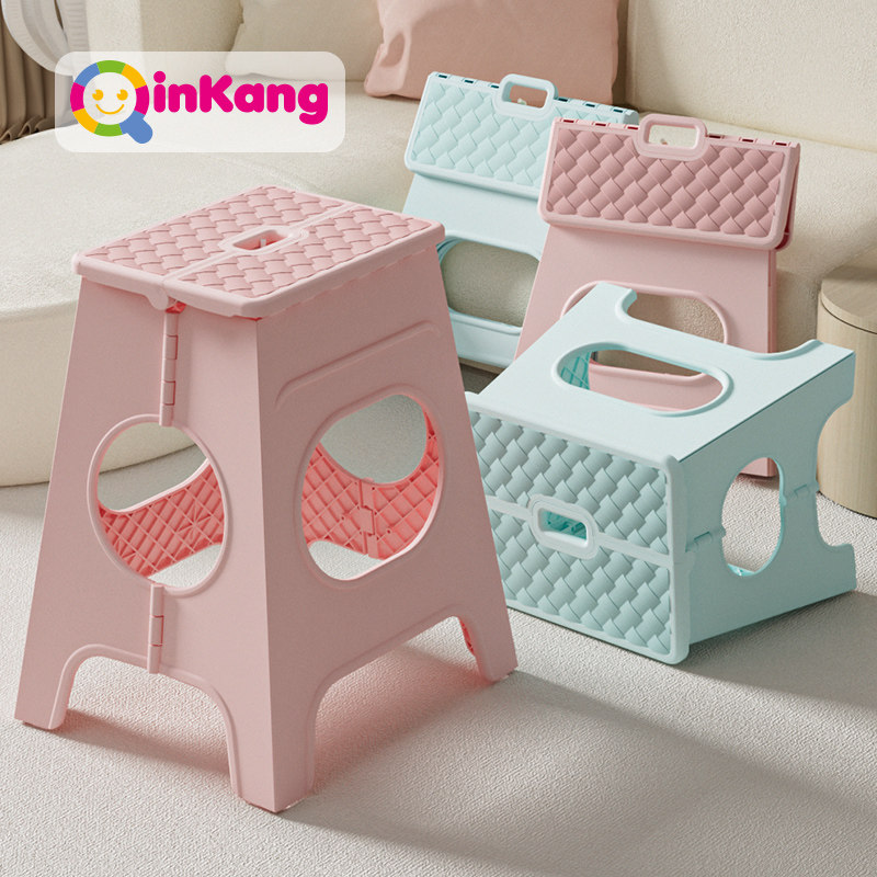 沁康塑料折叠小板凳便携式创意手提小凳子加厚软垫款成人板凳矮凳,住宅家具,折叠凳/马扎,淘宝优惠券,粉丝福利购,淘宝优惠卷