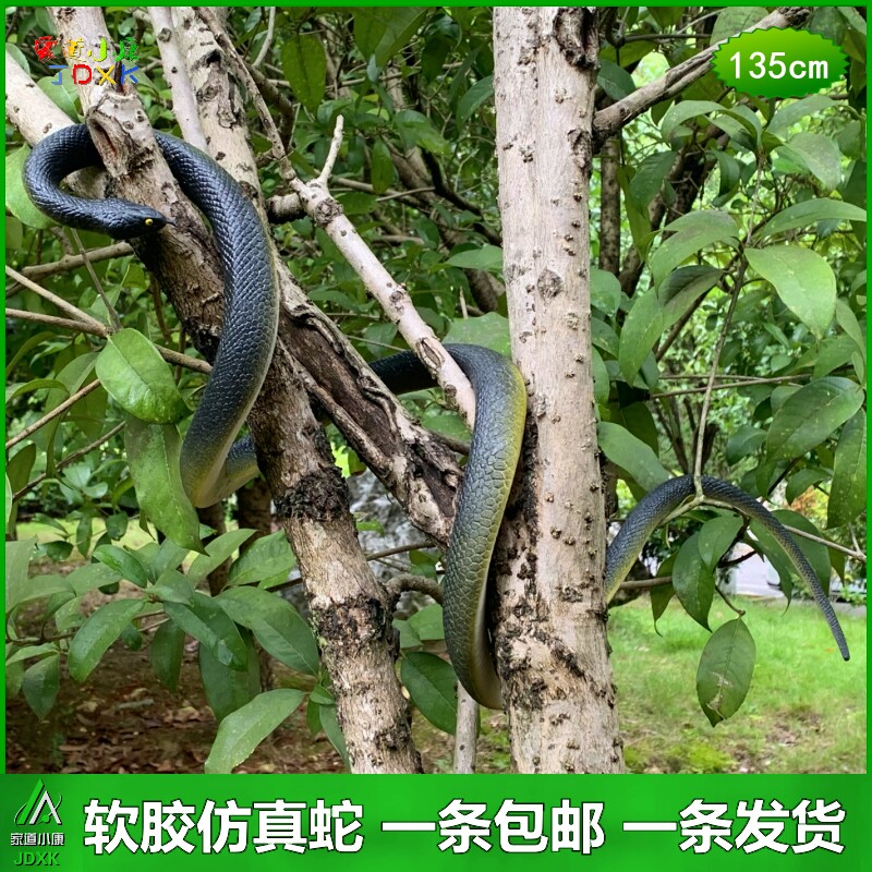 仿真蛇软胶包邮眼镜蛇