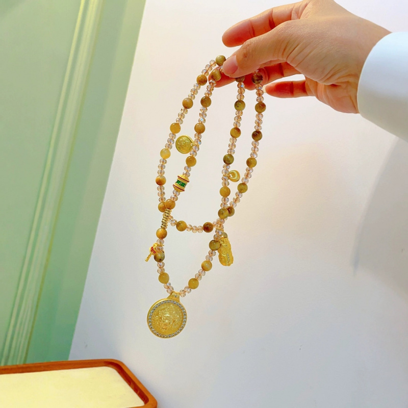 时来运转扎吉拉姆吊坠唐卡项链可