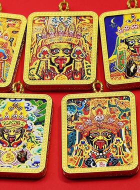 扎基拉姆半手工藏传热贡唐卡手绘