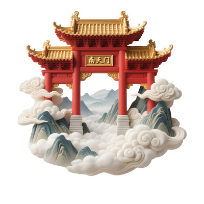 河南广寒宫金属磁吸冰箱贴送朋友